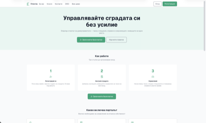 Etaja.bg Website